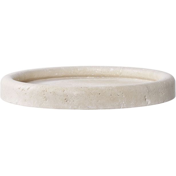 Tarjotin House Nordic Tray, ø25.5cm, travertiini