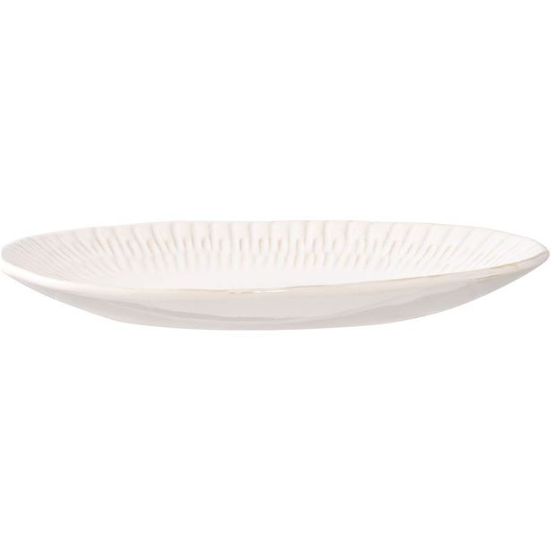 Tarjotin House Nordic Tray, 30.5x20.3x3.8cm, valkoinen keramiikka