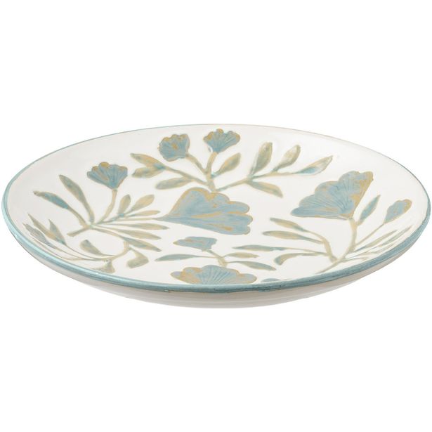 Tarjotin House Nordic, ø35.5x5cm, keraaminen, valkoinen