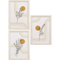 Valokuvakehys House Nordic Madison, beige, 3kpl