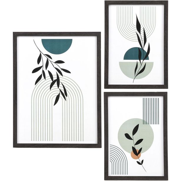 Valokuvakehys House Nordic Aspen, 3kpl, musta