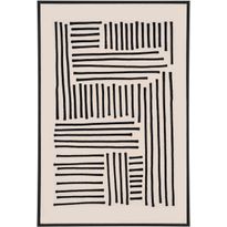 Canvastaulu House Nordic Lipari No.1, 100x140cm, musta/beige