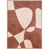 Canvastaulu House Nordic Cape Town No.1, 50x70cm, ruskea/beige