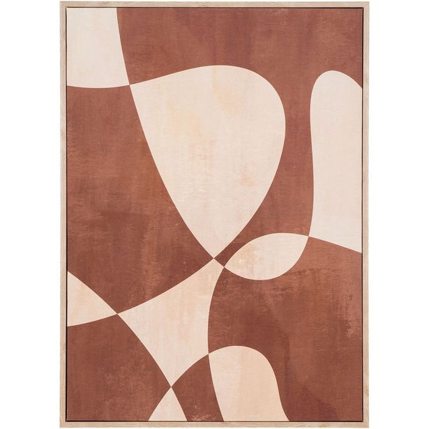 Canvastaulu House Nordic Cape Town No.1, 50x70cm, ruskea/beige