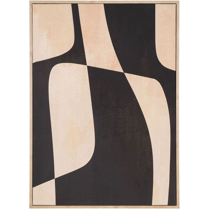 Canvastaulu House Nordic Cape Town No.3, 50x70cm, musta/beige