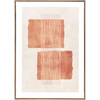 Taulu House Nordic Mina No.2, 50x70cm, beige/ruskea
