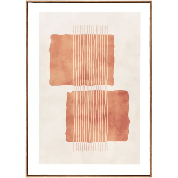 Taulu House Nordic Mina No.2, 50x70cm, beige/ruskea