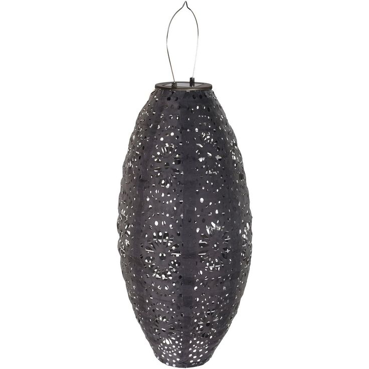 LED-aurinkokennolyhty House Nordic Foxdale, IP44, harmaa