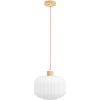 Riippuvalaisin House Nordic Argalo, ø30cm, E27, 40W, valkoinen/puu