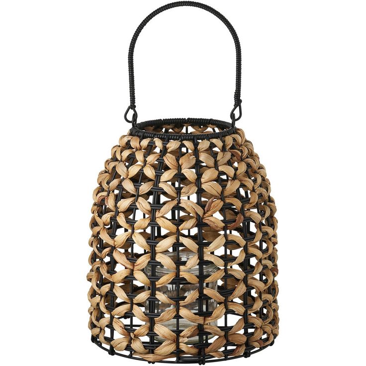 Lyhty House Nordic Pinto, ø24cm, vesihyasintti/musta