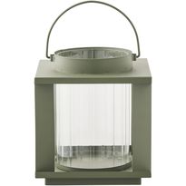 Lyhty House Nordic Lohals, 18x18x20.5cm, vihreä