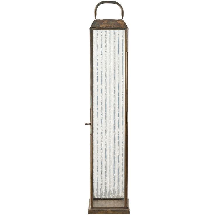 Lyhty House Nordic Herslev, 12x12x60cm, antiikkimessinki