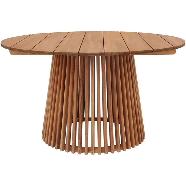 Pyöreä ruokapöytä House Nordic Lorca, ø120cm, tiikki
