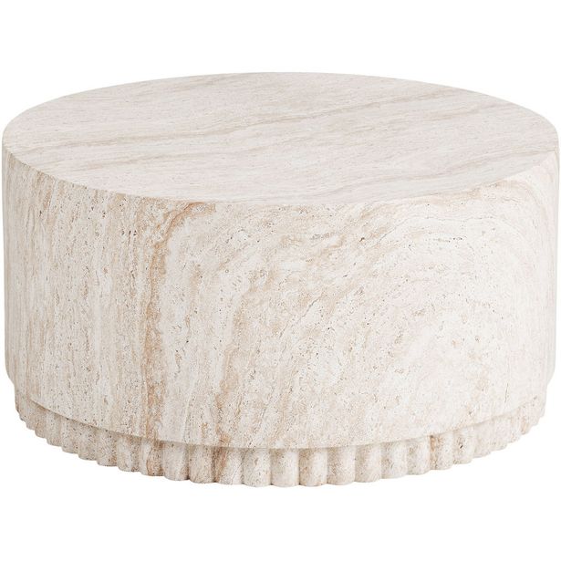 Sohvapöytä ulos House Nordic Bonn, ø75x37cm, beige