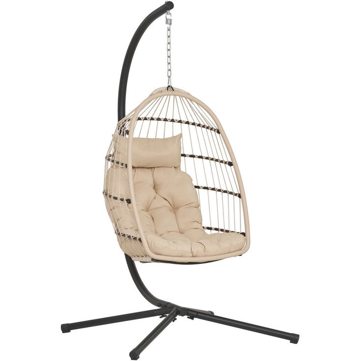 Riipputuoli telineellä House Nordic Patras, 195x117x107cm, beige