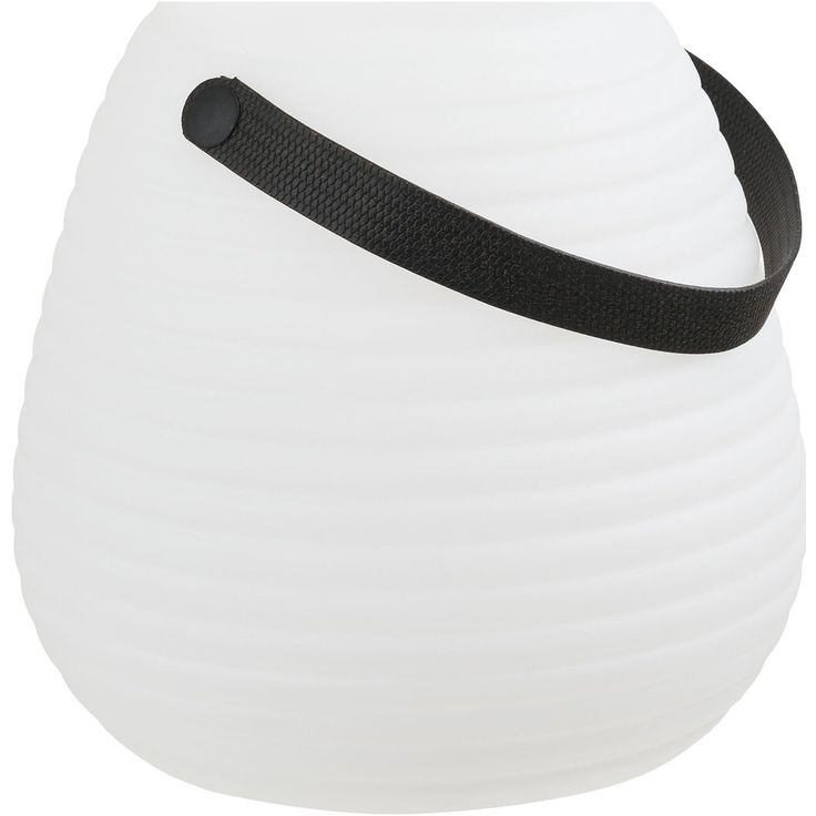Ladattava LED-lyhty House Nordic Derry, ulkokäyttöön, ø21cm, RGB, IP44, 3.7V, 1500mAh, valkoinen