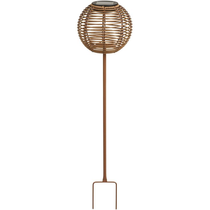 Aurinkokennovalaisin House Nordic Carlisle, IP44, 1.2V, 600mAh, ruskea