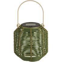 Aurinkokennolyhty House Nordic Crewe, IP44, 1.2V, 300mAh, vihreä