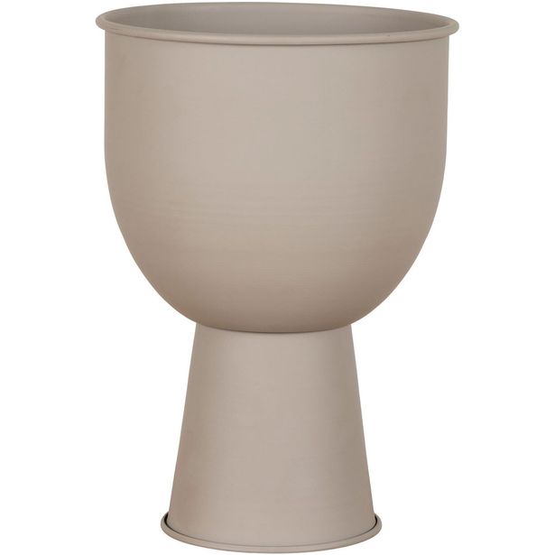 Kukkaruukku House Nordic Amalfi, ø19x27cm, greige teräs