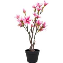 Tekokasvi House Nordic Magnolia, 74cm, vaaleanpunainen
