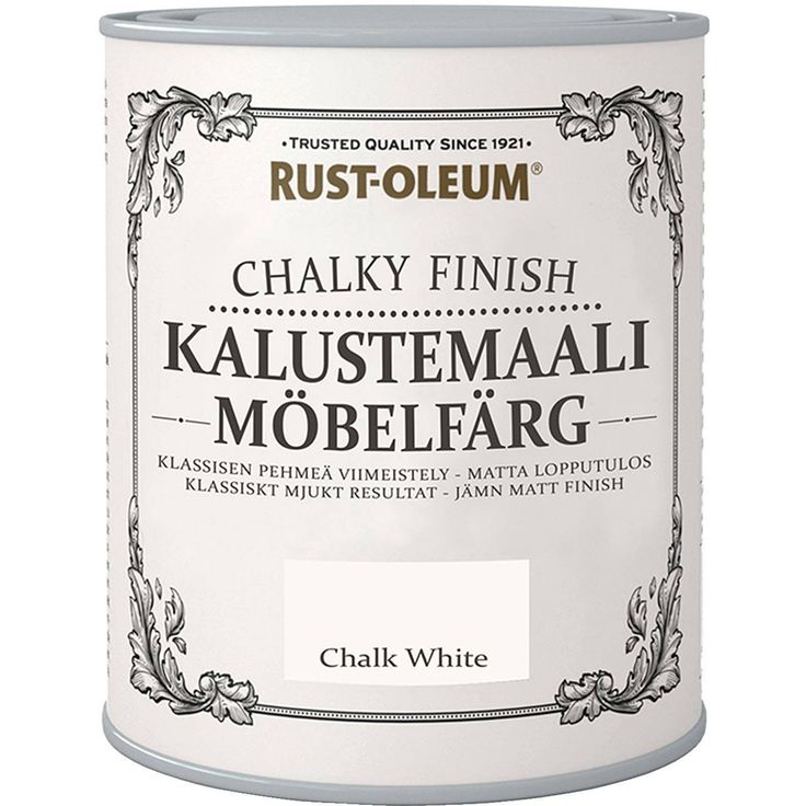 Kalustemaali Rust-Oleum Chalky Finish, 750ml, eri värivaihtoehtoja