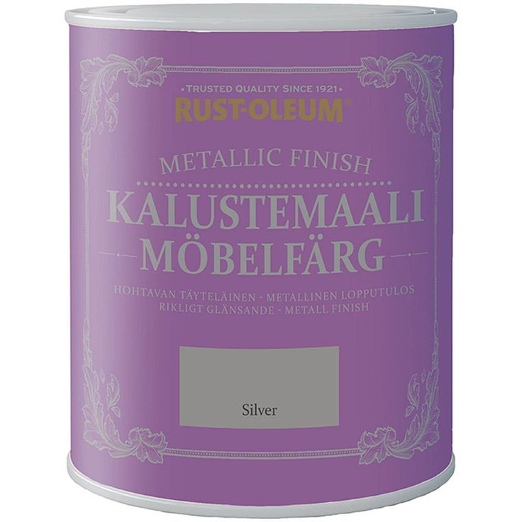 Kalustemaali Rust-Oleum Metallic Finish, 750ml, eri värivaihtoehtoja
