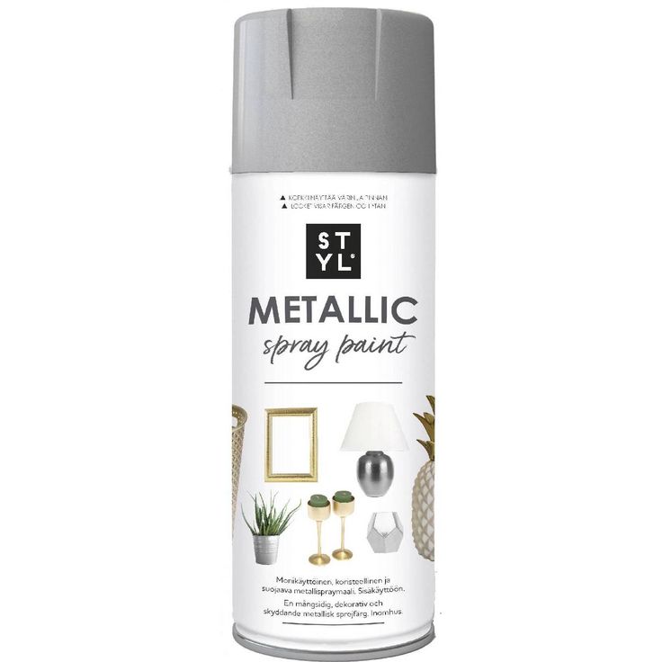 Metalliefektimaali Rust-Oleum STYL, 400ml, eri värivaihtoehtoja