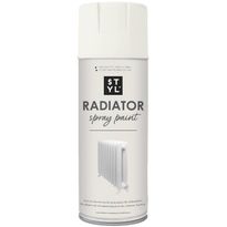 Spraymaali pattereille Rust-Oleum STYL, 400ml, valkoinen RAL 9016