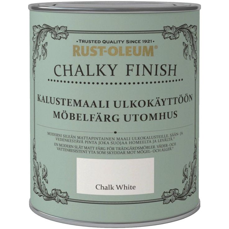 Ulkokalustemaali Rust-Oleum Chalky Finish, 750ml, eri värivaihtoehtoja 