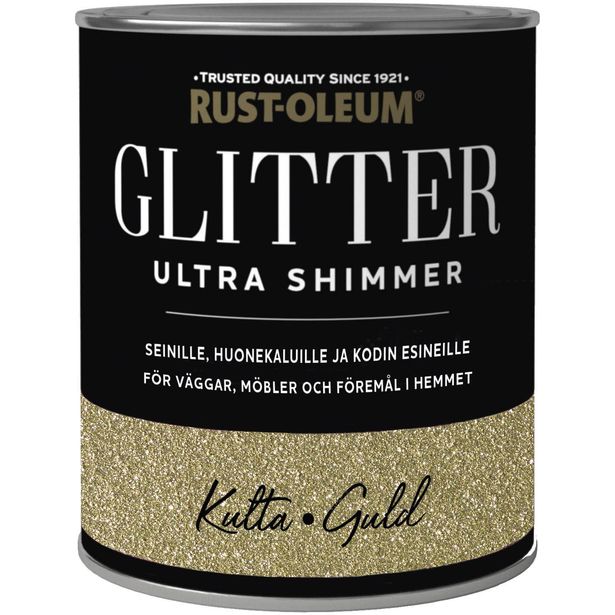 Glittermaali Rust-Oleum Ultra Shimmer, 750ml, eri värivaihtoehtoja
