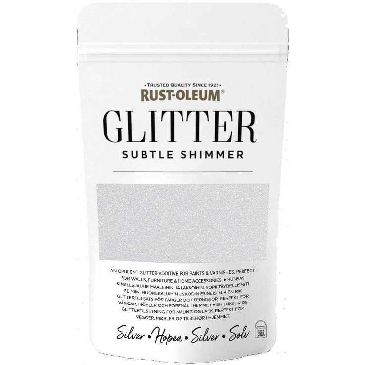 Glitter-jauhe Rust-Oleum Subtle Shimmer, 70g, eri värivaihtoehtoja