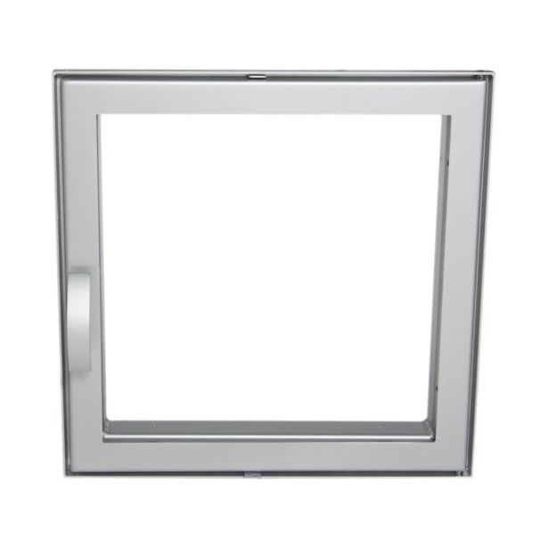 Takkaluukku Hemparts TSL25, 410x410mm, satiinikromi