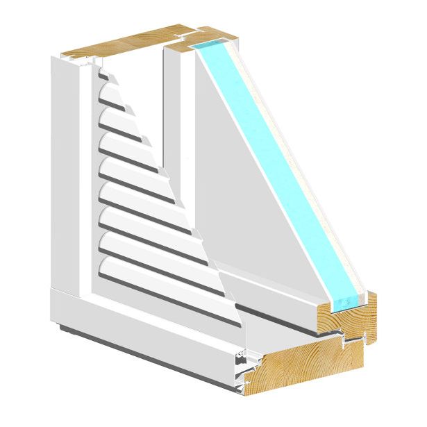 Tuuletusluukku HR-Ikkunat, TLU-MSEAL 3x12
