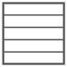 5 ruutua (5 ruutua allekkain) L390-2390 x K1090-2390