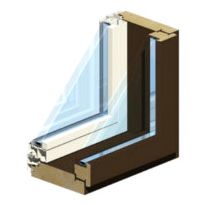 Ruskea RR 32 sisäpuolen puuosien