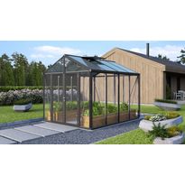 Kasvihuone Vitavia, Poseidon, 8.1m², alumiinirunko, musta