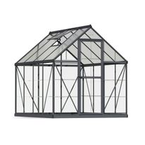 Kasvihuone Palram-Canopia Hybrid, 4,6m², 6x8ft, harmaa