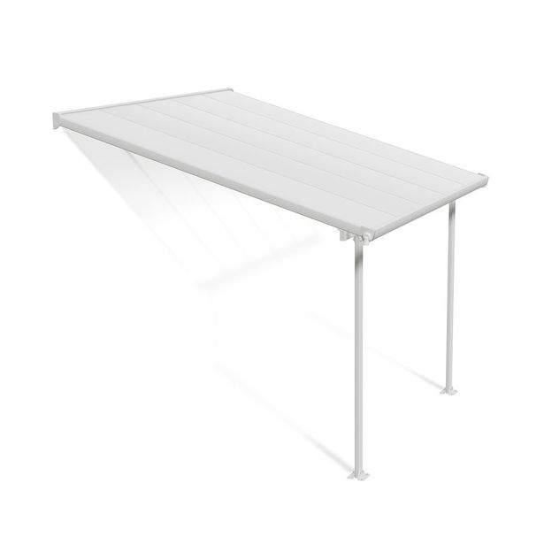 Terassikatos Palram-Canopia Feria, 3x3m, valkoinen/kirkas