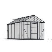 Kasvihuone Palram-Canopia Glory, 14,7m², 8x20ft, harmaa