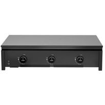 Kaasugrilli Cozze Combo 900, 2 poltinta ja plancha