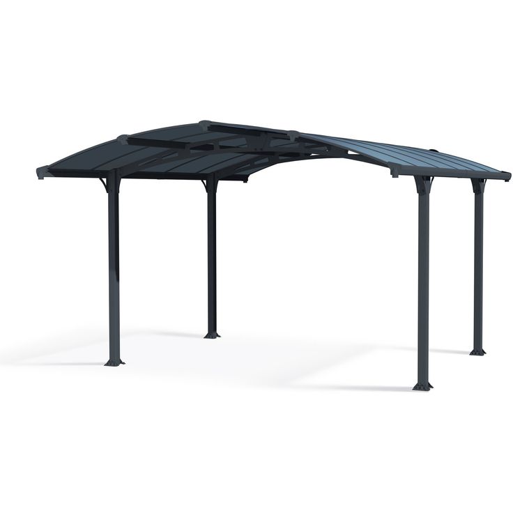 Autokatos Palram-Canopia Arcadia 4300, 15,5m², harmaa