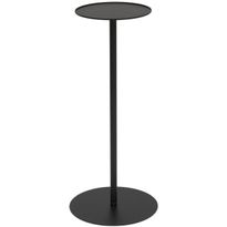 Pilaripöytä Hillerstorp Jet Set, Ø 23cm, musta