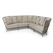Kulmasohva Jet Set, 5-istuttava, beige