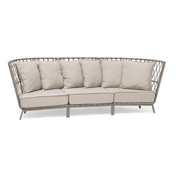 Sohva Jet Set, 3-istuttava, beige
