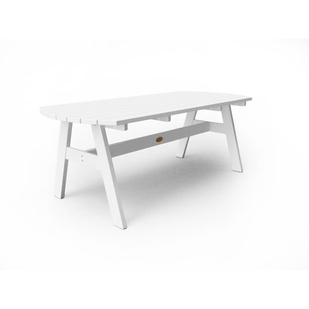 Pöytä Hillerstorp Solvik, 80.2x182cm, valkoinen