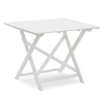 Taittopöytä Åre, 95x72cm, valkoinen