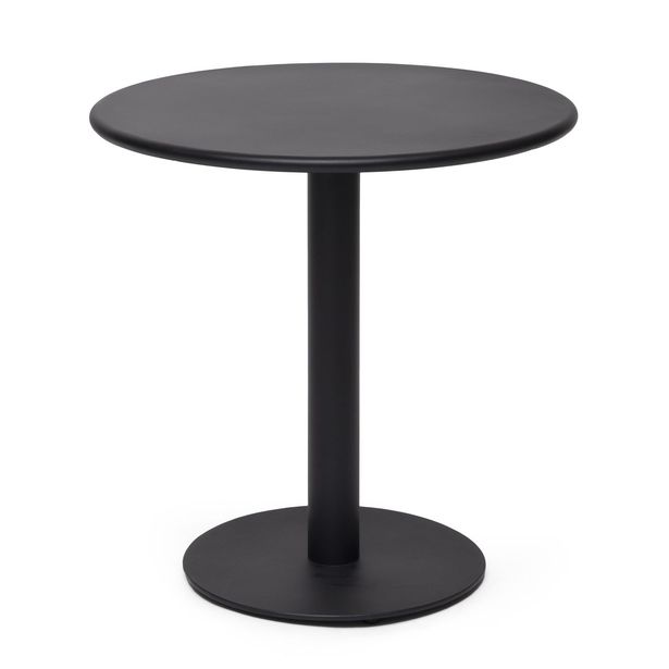 Pöytä Näsby, Ø70cm, musta
