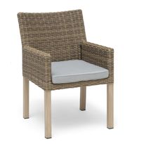 Ruokatuoli Fyrsnäs, polyrottinki, beige, 2 kpl/pkt