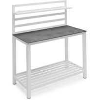 Kesäkeittiön työtaso Hillerstorp Åminne, valkoinen