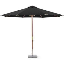 Aurinkovarjo Hillerstorp puurungolla, 335cm, musta 22070